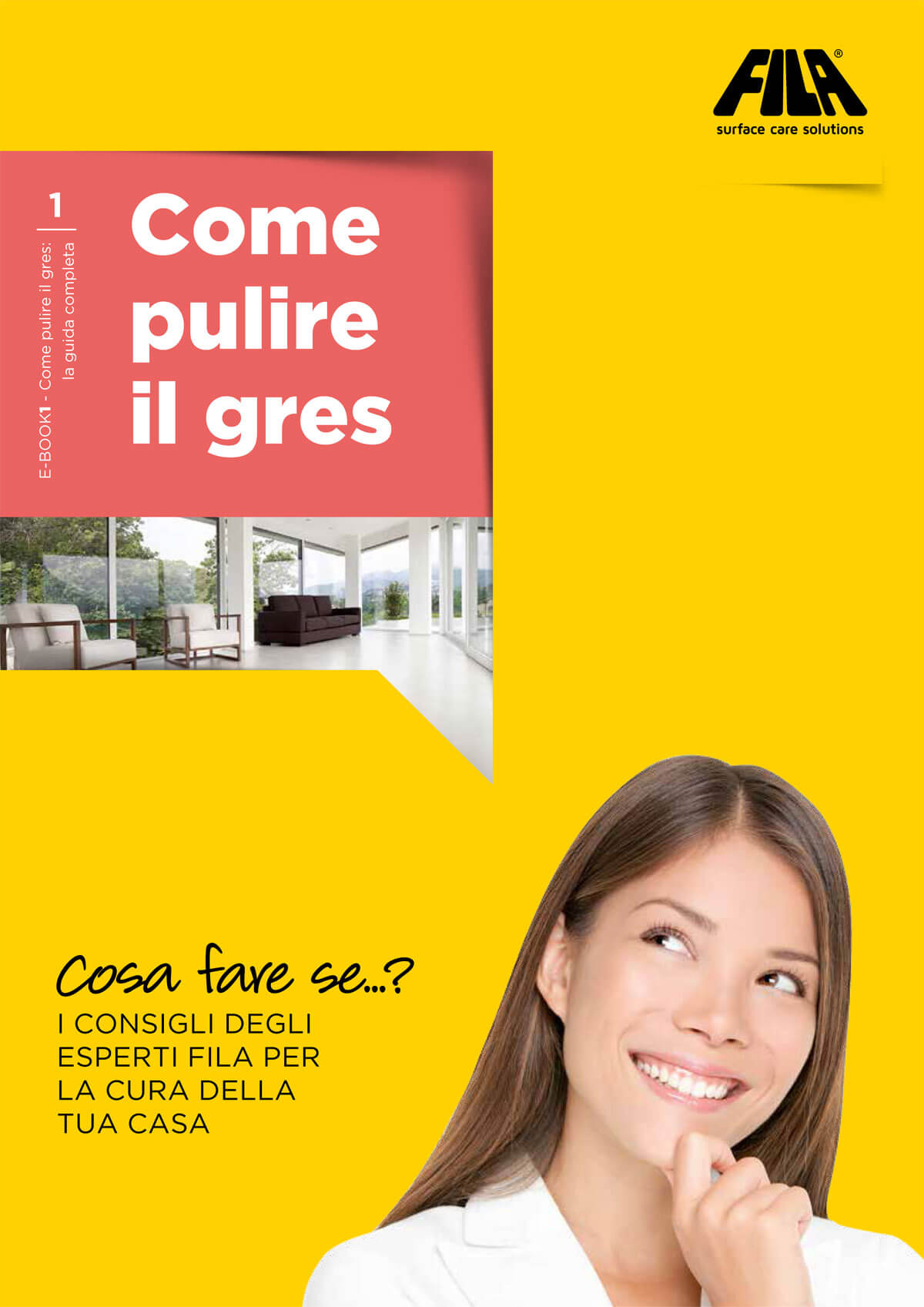 copertina guida come pulire il gres - fila solutions