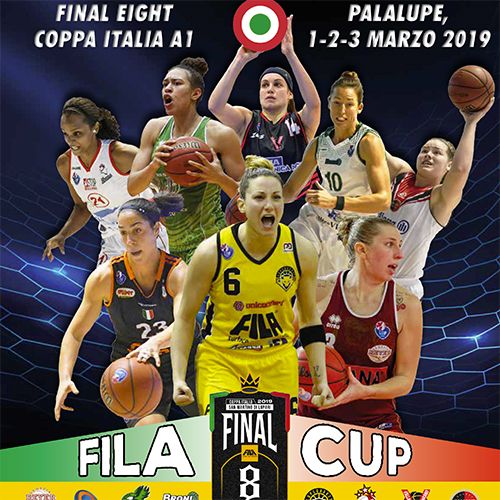 FILA CUP: la Final Eight di Coppa Italia 2019 è targata FILA