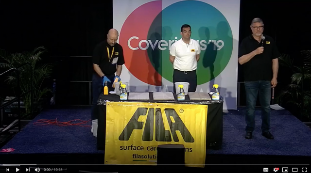 Fila presents INSTANT REMOVER at Coverings 2019