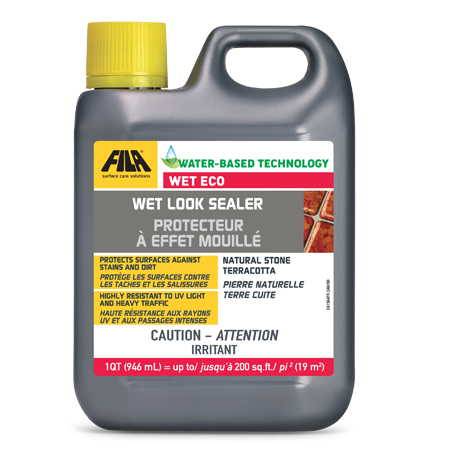 Wet Look Sealer Eco Fila Solutions, Best Wet Look Tile Sealer