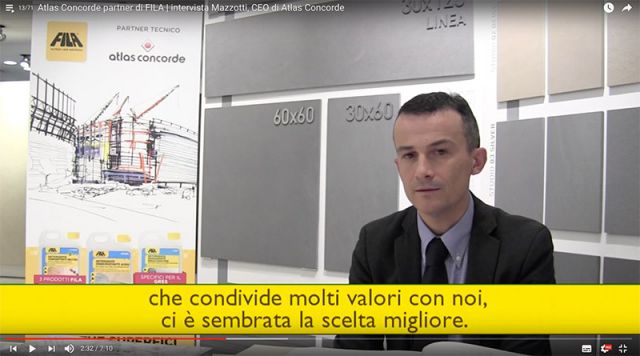 Atlas Concorde partner di FILA | intervista Mazzotti, CEO di Atlas Concorde 
