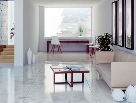 Lappato porcelain tiles