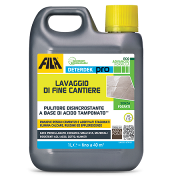 Fila Cleaner FILACLEANER Detergente neutro concentrato gres porcellanato 1  Litro 8008980650026