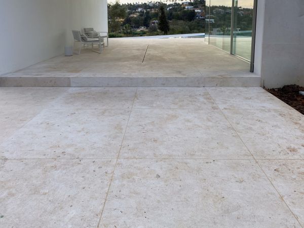 Antes de la limpieza final de obra